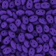 SuperDuo kralen 2.5x5mm Neon - Royal Purple